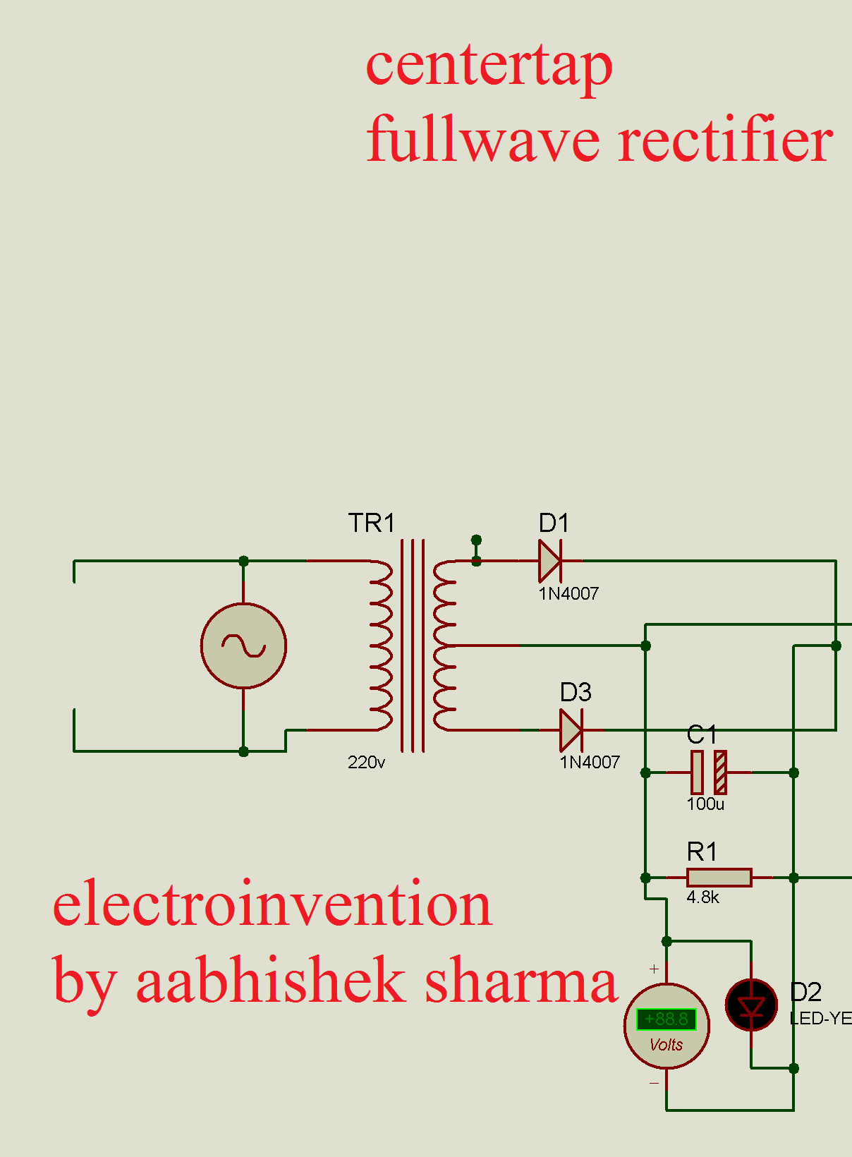 Different Rectifier Circuits and their Working Electroinvention