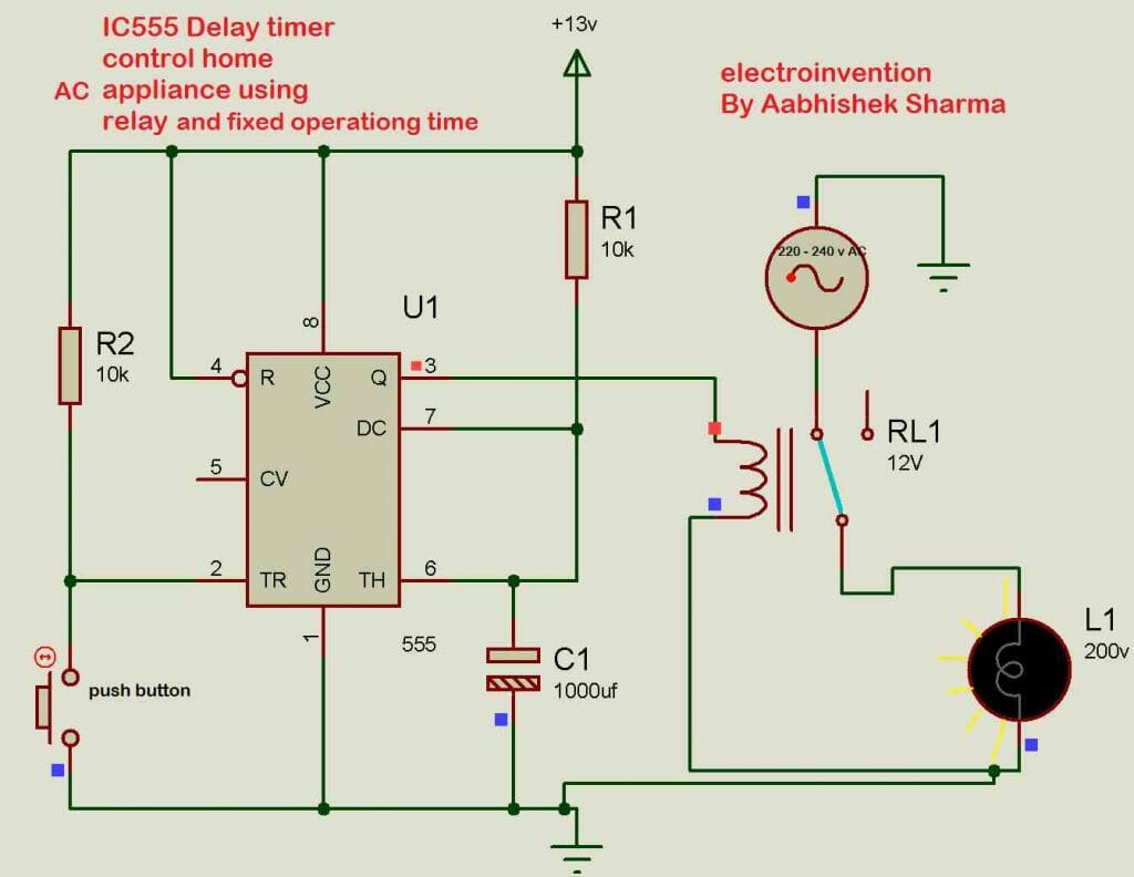 ic555 delay timer