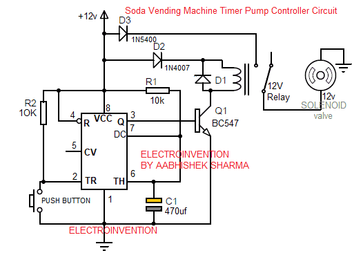 simple vending machine circuit