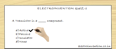 Electronics Quizzes - Electronics MCQ