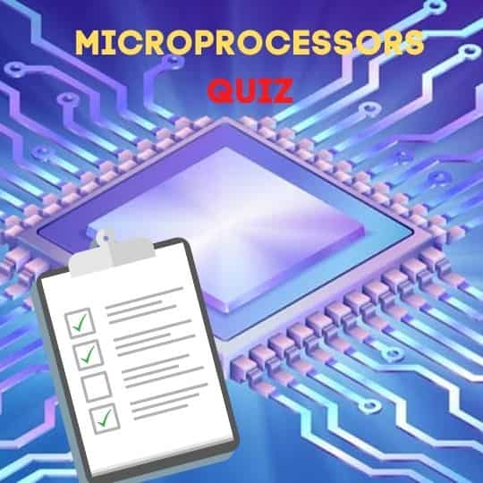 microprocessors quiz