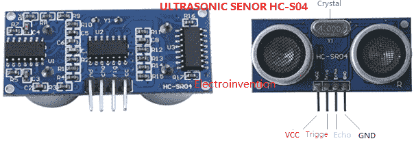 Ultrasonic sensor HC-S04