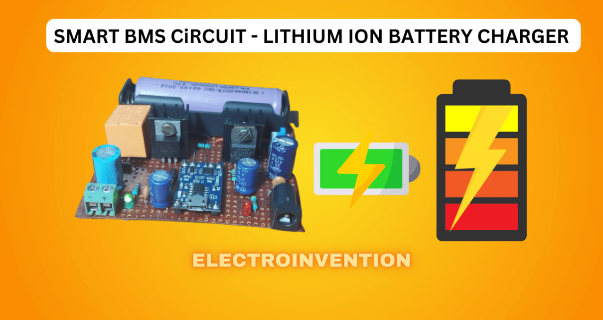 lithium ion battery charger BMS Circuit